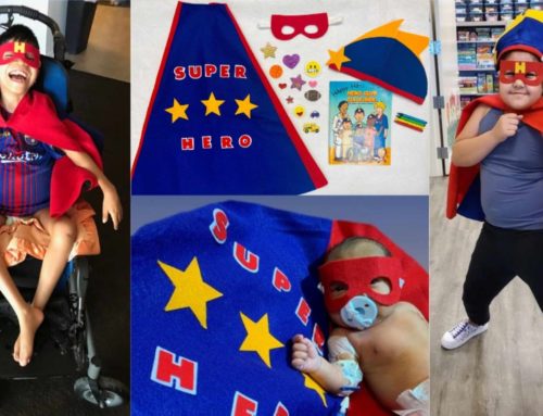Turning Hospitalized Children into Superheroes through Hats and Books